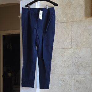 Chicos Womens Navy Pants